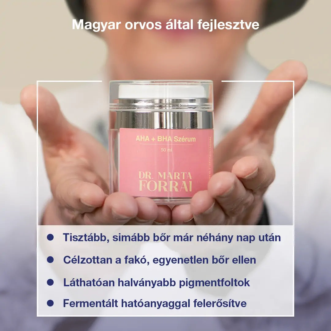 AHA-BHA Szérum Fermentált Hatóanyaggal