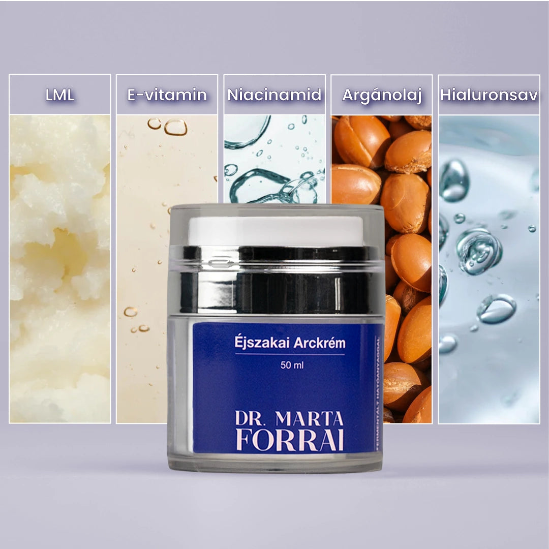 Éjszakai Hidratáló Krém Fermentált Hatóanyaggal 50ml