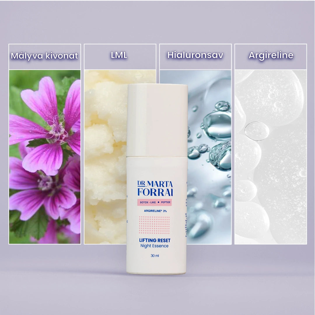 Éjszakai Esszencia Argireline-nel, Fermentált Hatóanyaggal 30ml