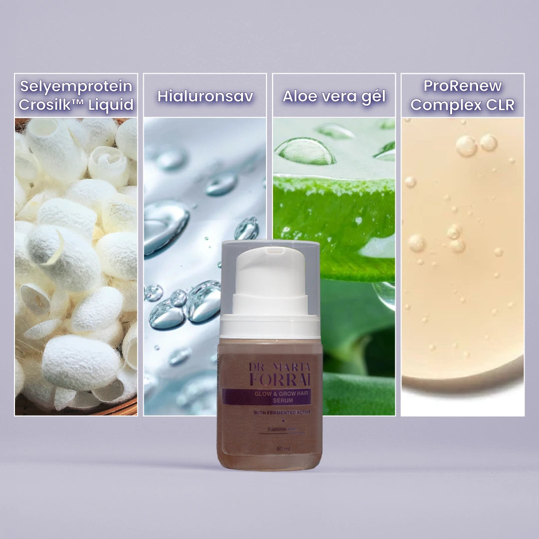 Hajnövekedést Serkentő Intenzív Hajszérum Fermentált Hatóanyaggal 50 ml