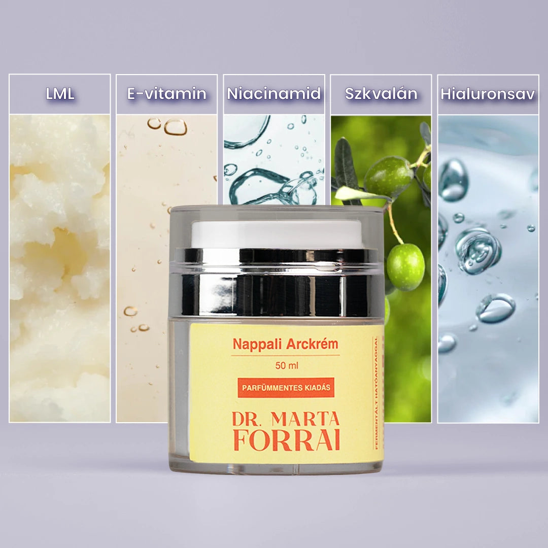 Nappali Hidratáló Arckrém Fermentált Hatóanyaggal 50ml