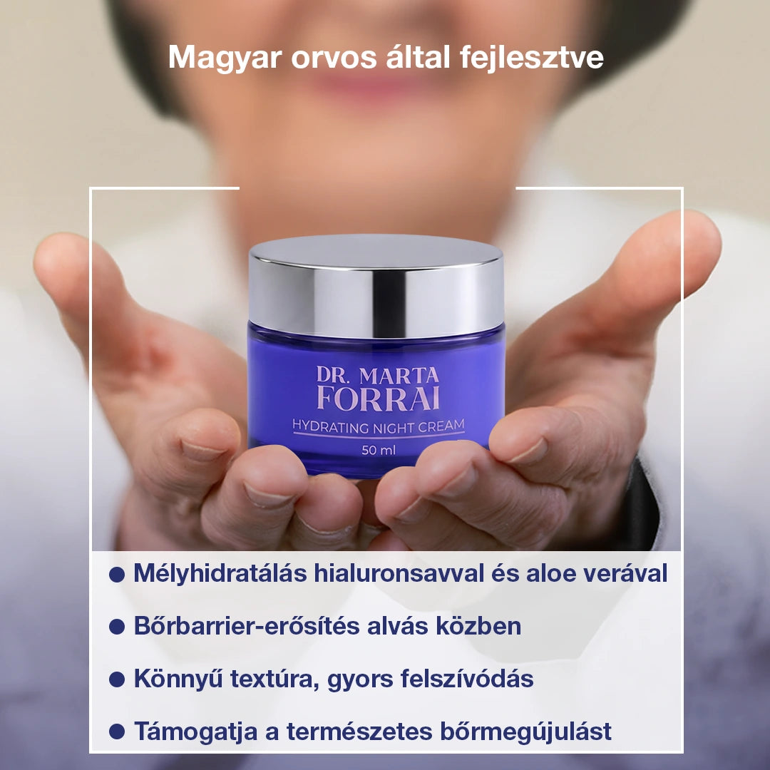 Éjszakai Hidratáló Krém Fermentált Hatóanyaggal