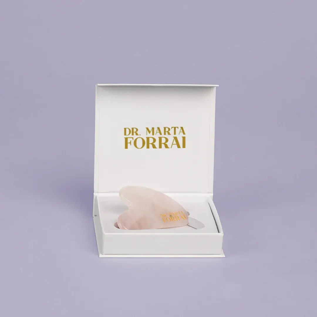 Dr Marta Forrai Jáde Gua Sha Masszírozó Kő