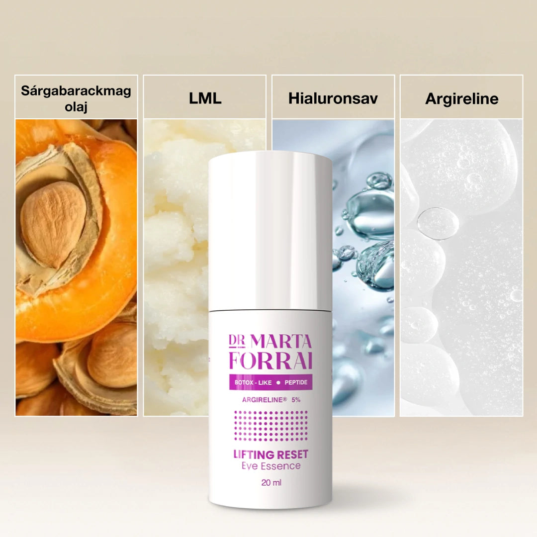 Szemkörnyéki Esszencia Argireline-nel, Fermentált Hatóanyaggal 20ml