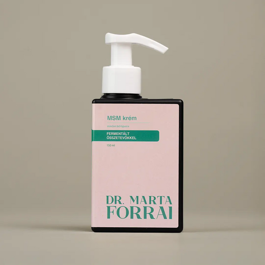 MSM Ízületi Gyulladáscsökkentő Krém Fermentált Hatóanyaggal 150ml