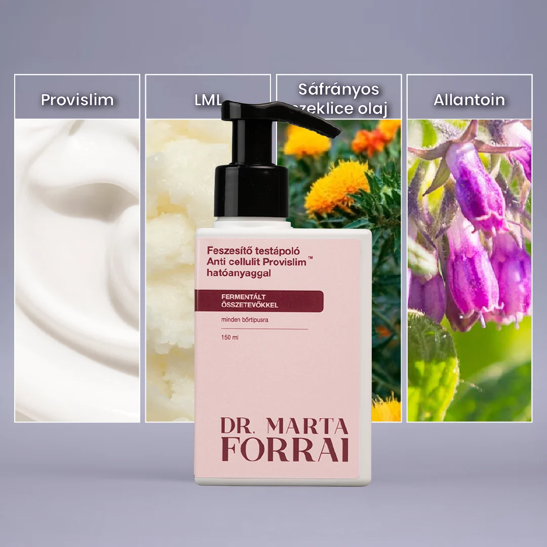 Feszesítő testápoló fermentált és anti-cellulit PROVISLIM hatóanyaggal 150ml