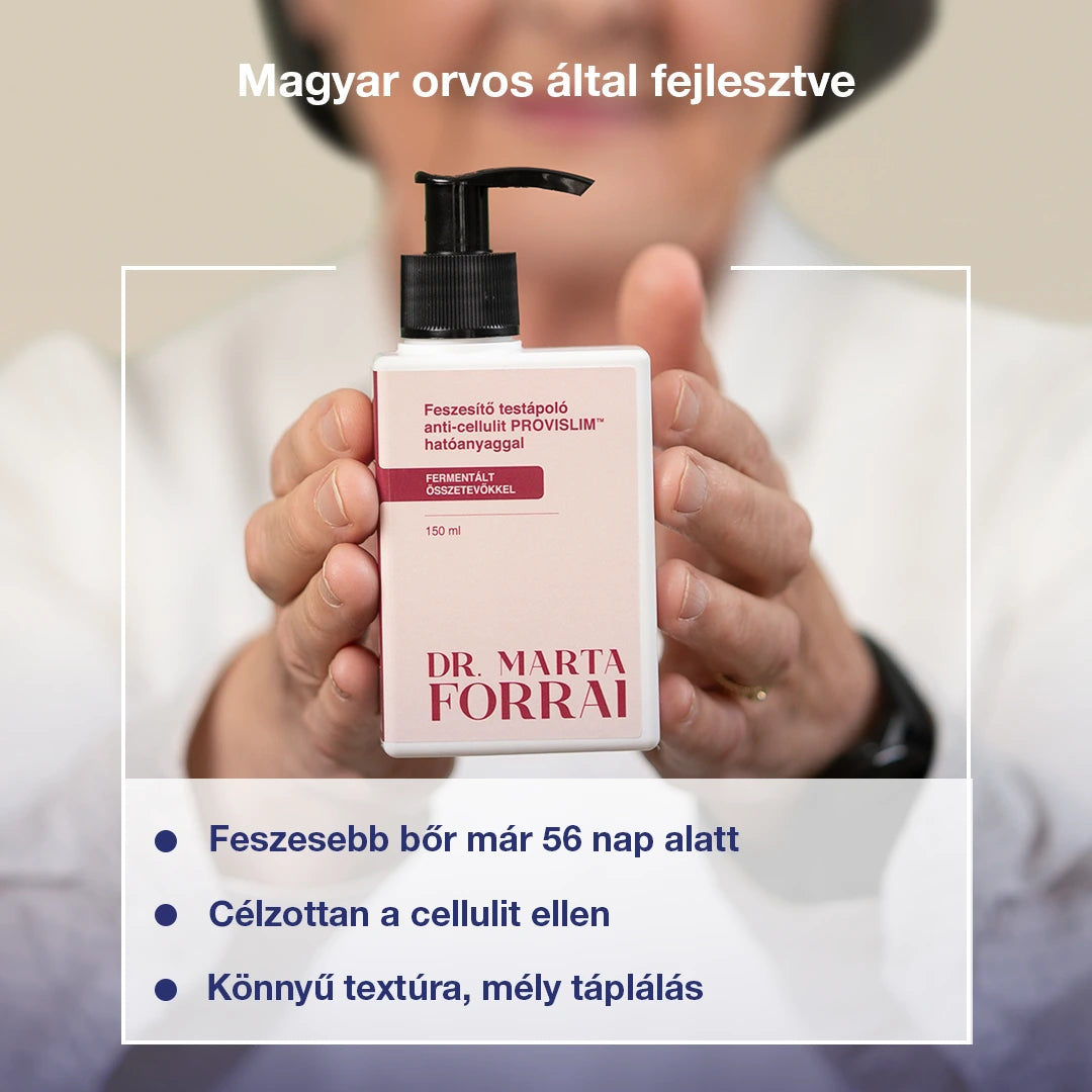 Feszesítő testápoló fermentált és anti-cellulit PROVISLIM hatóanyaggal 150ml