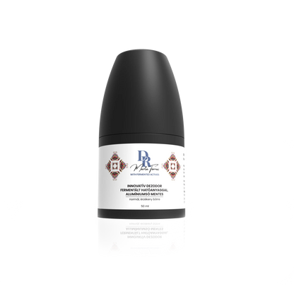 Alumíniumsó mentes, innovatív dezodor fermentált hatóanyaggal 50ml