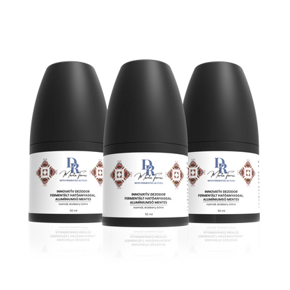 Alumíniumsó mentes, innovatív dezodor fermentált hatóanyaggal 50ml