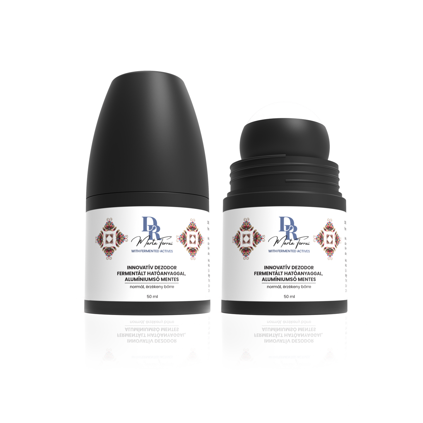 Alumíniumsó mentes, innovatív dezodor fermentált hatóanyaggal 50ml