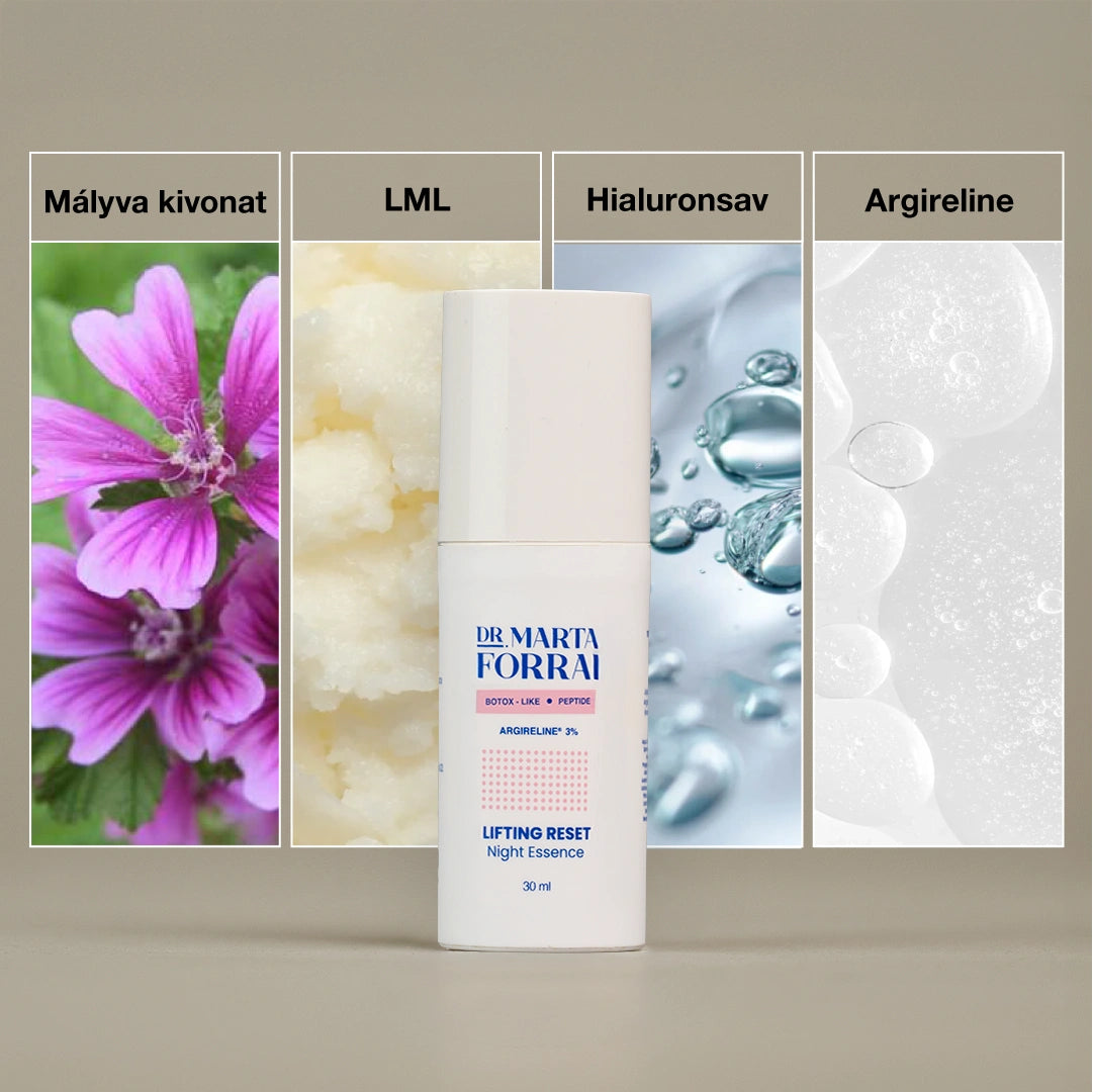 Éjszakai Esszencia Argireline-nel, Fermentált Hatóanyaggal 30ml