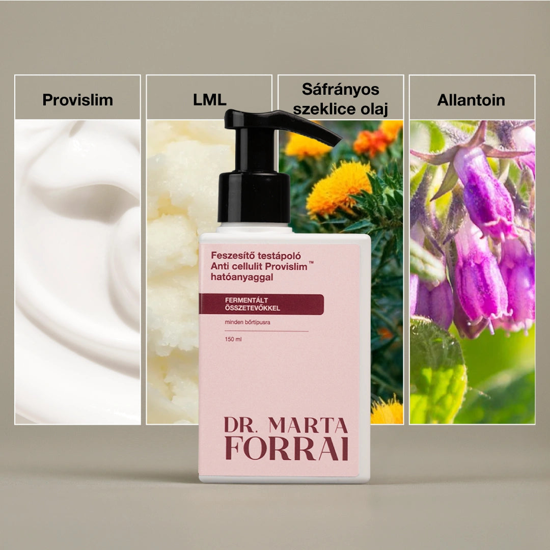 Feszesítő testápoló fermentált és anti-cellulit PROVISLIM hatóanyaggal 150ml