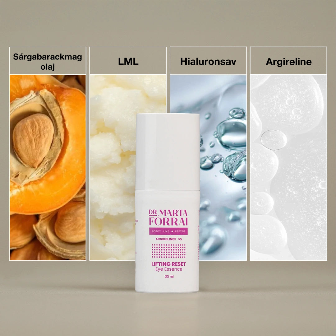 Szemkörnyéki Esszencia Argireline-nel, Fermentált Hatóanyaggal 20ml